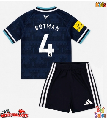 Newcastle United Sven Botman #4 Replica Away Stadium Kit for Kids 2026-27 Short Sleeve (+ pants)